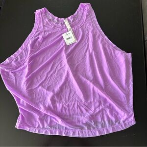 NWT Free people cropped tank top size Large